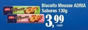 Supermercados Unidos Biscoito Mousse ADRIA oferta