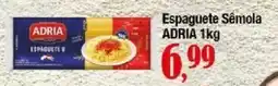Supermercados Unidos Espaguete Sêmola ADRIIA oferta