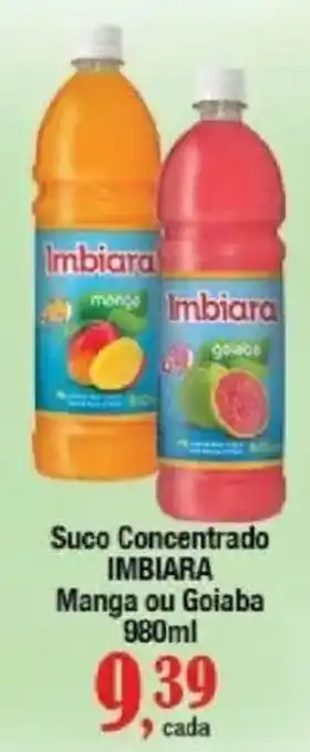 Supermercados Unidos Suco Concentrado IMBIARA Manga ou Goiaba oferta