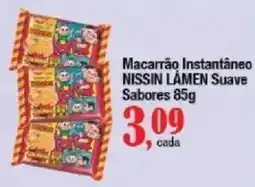 Supermercados Unidos Macarrão Instantâneo Nissin Lámen Suave oferta
