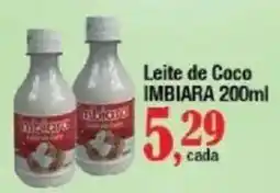 Supermercados Unidos Leite de Coco Imbiara oferta