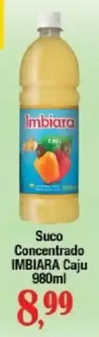 Supermercados Unidos Suco concentrado imbiara caju oferta