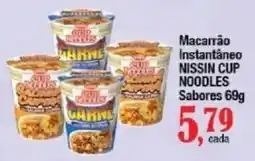 Supermercados Unidos Macarrão instantâneo nissin cup noodles oferta