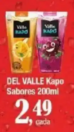 Supermercados Unidos Del valle kapo sabores oferta