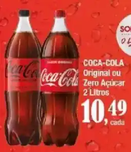 Supermercados Unidos Coca-Cola Original ou Zero Açúcar oferta