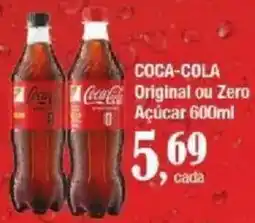Supermercados Unidos coca-cola original ou zero oferta