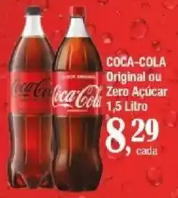 Supermercados Unidos Coca-Cola Original ou Zero Açúcar oferta