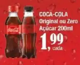 Supermercados Unidos coca-cola original ou zero oferta
