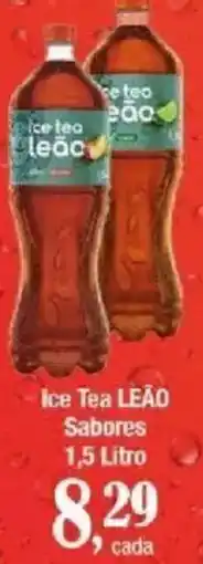Supermercados Unidos Ice Tea LEÃO oferta