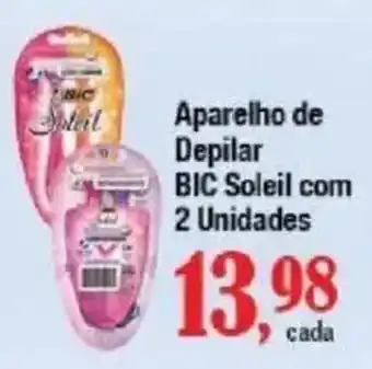 Supermercados Unidos Aparelho de Depilar BIC Soleil oferta