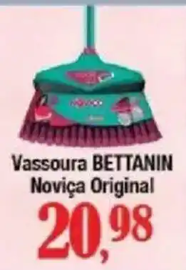 Supermercados Unidos Vassoura bettanin noviça original oferta