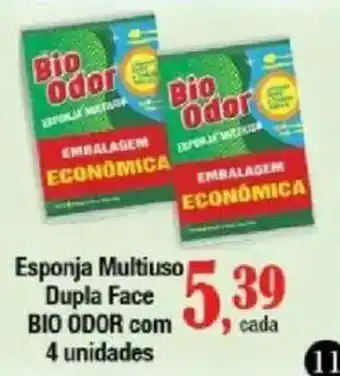 Supermercados Unidos Esponja multiuso dupla face bio odor oferta