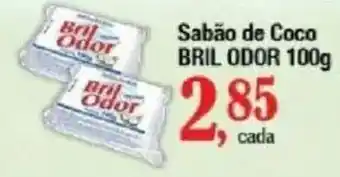 Supermercados Unidos Sabão de Coco BRIL ODOR oferta