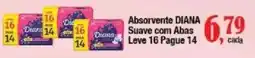 Supermercados Unidos Absorvente diana suave com abas oferta