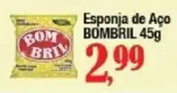 Supermercados Unidos Esponja de Aço Bombril oferta