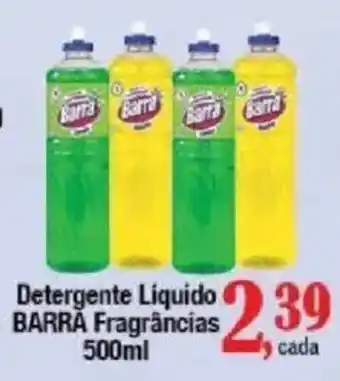 Supermercados Unidos Detergente Líquido Barrá Fragrâncias oferta