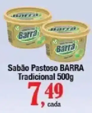 Supermercados Unidos Sabão Pastoso BARRA Tradicional oferta