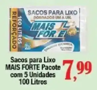 Supermercados Unidos Sacos para Lixo MAIS FORTE oferta