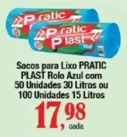 Supermercados Unidos Sacos para Lixo PRATIC PLAST oferta