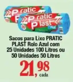 Supermercados Unidos Sacos para Lixo PRATIC oferta