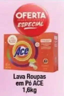 Supermercados Unidos Lava Roupas em Pó ACE oferta