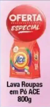 Supermercados Unidos Lava Roupas em Pó ACE oferta