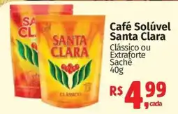 Mix Mateus Café Solúvel Santa Clara oferta