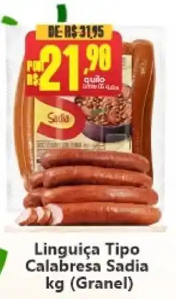 Big Supermercados Linguiça Tipo Calabresa Sadia oferta