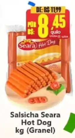 Big Supermercados Salsicha seara hot dog oferta