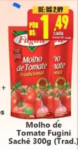 Big Supermercados molho de tomate fugini tradicional oferta
