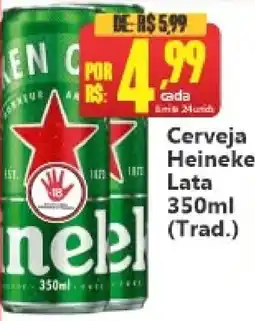 Big Supermercados Cerveja Heineke Lata oferta