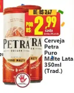 Big Supermercados Cerveja Petra Petra Puro Malte Lata oferta