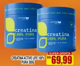 Supermercado leal Creatina active life 100% pura oferta