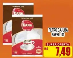 Supermercado leal Filtro cajuba papel 103 oferta
