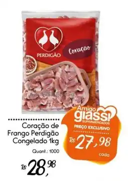 Giassi Supermercados Coração de Frango Perdigão oferta