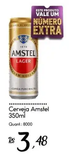 Giassi Supermercados Cerveja Amstel oferta