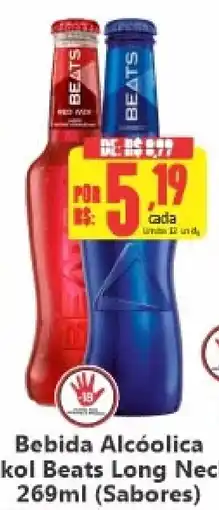 Big Supermercados Bebida Alcóolica kol Beats Long Nec oferta