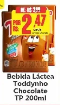 Big Supermercados Bebida Láctea Toddynho Chocolate oferta