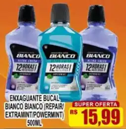 Supermercado leal Enxaguante bucal bianco bianco (repair/ extramint/powermint) oferta