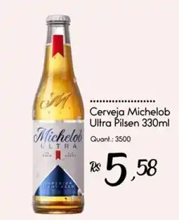 Giassi Supermercados Cerveja michelob ultra pilsen oferta