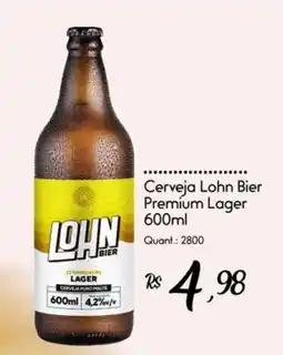 Giassi Supermercados Cerveja lohn bier premium lager oferta