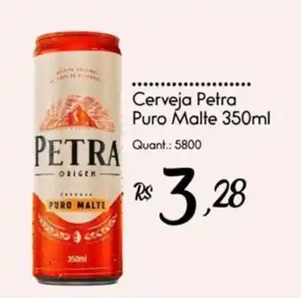 Giassi Supermercados Cerveja Petra Puro Malte oferta