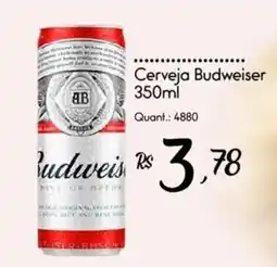 Giassi Supermercados Cerveja Budweiser oferta