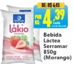 Big Supermercados Bebida Láctea Serramar (Morango) oferta