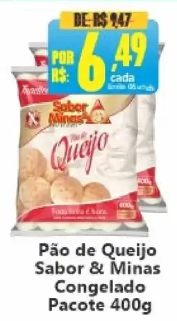 Big Supermercados Pão de Queijo Sabor & Minas oferta
