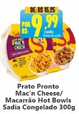 Big Supermercados Prato Pronto Mac'n Cheese oferta