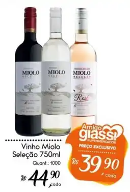 Giassi Supermercados Vinho Miolo Seleção oferta