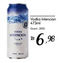 Giassi Supermercados Vodka Intencion oferta