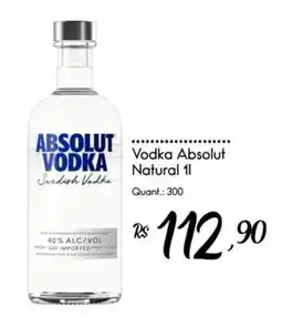 Giassi Supermercados Vodka absolut vodka oferta