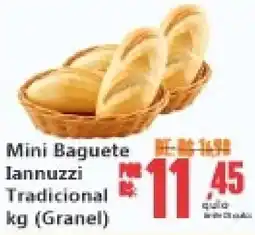 Big Supermercados Mini Baguete Iannuzzi Tradicional oferta